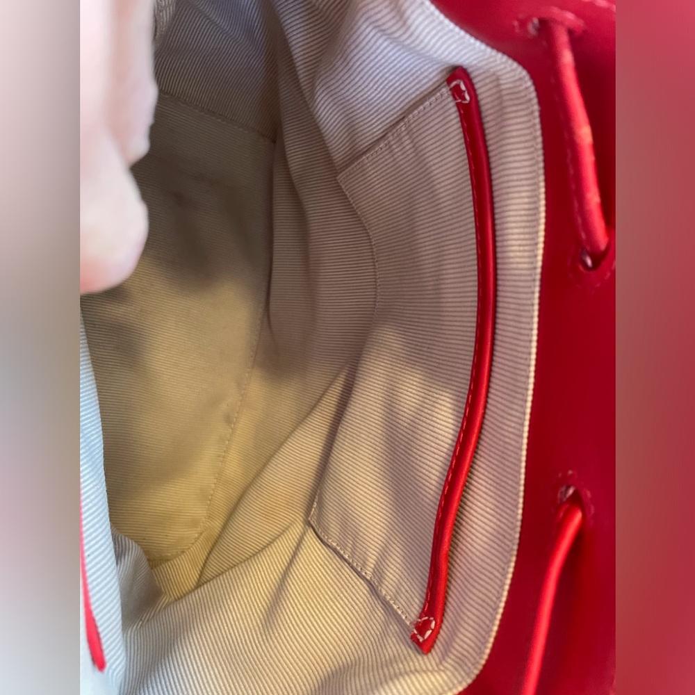 Radley London Devonport Mews red leather backpack - Picture 14 of 15